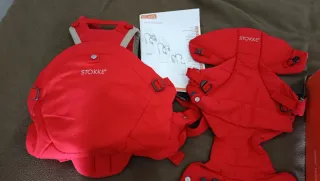 Portabebés Stokke MyCarrier Rojo
