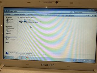 Netbook Samsung N150 Blanco