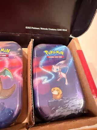 SIN ABRIR Caja 5 Latas Pokémon 🇪🇸