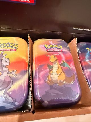 SIN ABRIR Caja 5 Latas Pokémon 🇪🇸