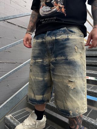 Pantaloncini jeans uomo