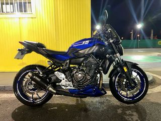 Yamaha MT-07 2018 Naked Azul/Negro