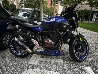 Yamaha MT-07 2018 Naked Azul/Negro