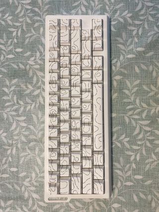 Teclado y Ratón Attack Shark Blanco