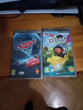 Cajas vacías PSP con carátulas (2 unidades)