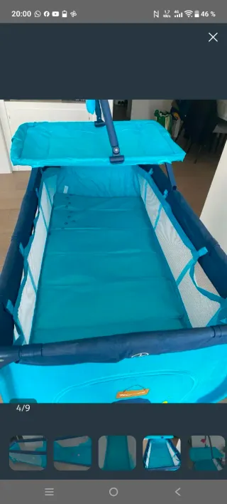 Cuna de viaje Asalvo Baby