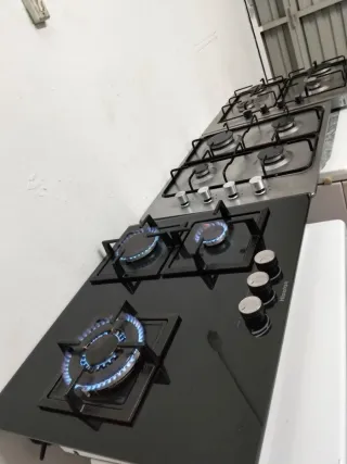 Encimera de gas butano