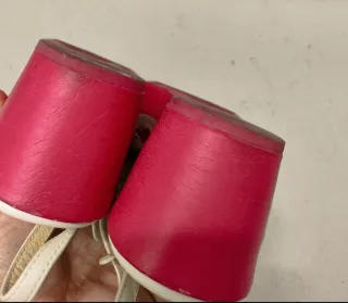 Sandalias Geox blancas y rosas