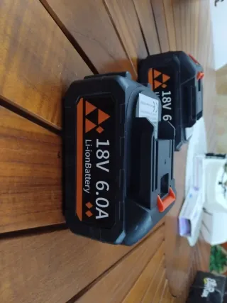 2 Baterías 18V 6.0A Li-ion