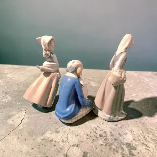 Figuras Nao Lladró Porcelana más figura Casades