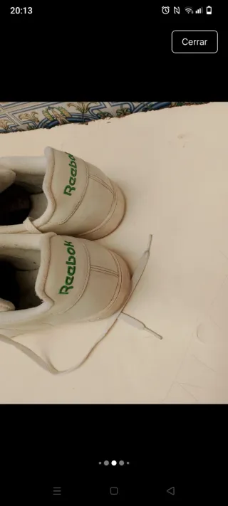 Reebok Classic NPC Talla 44.5 Blancas