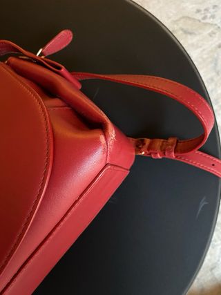 Bolso Balenciaga Bandolera Rojo Cuero