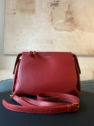 Bolso Balenciaga Bandolera Rojo Cuero