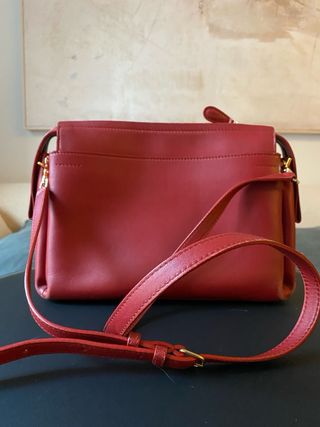 Bolso Balenciaga Bandolera Rojo Cuero