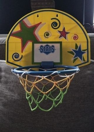 Mini canasta baloncesto para habitación