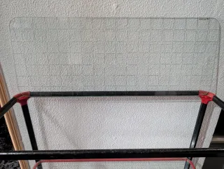 Estantería de cristal