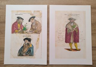 4 Incisioni Botaniche del 1542. DE HISTORIA STIRPIUM