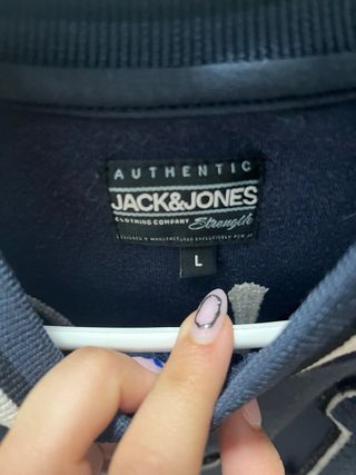 Chaqueta Jack & Jones Azul y Blanca
