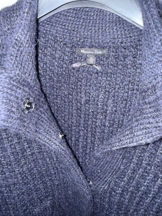 Chaqueta lana Massimo Dutti azul T.M