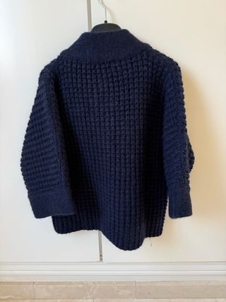 Chaqueta lana Massimo Dutti azul T.M