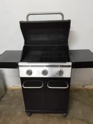 Barbacoa de gas butano