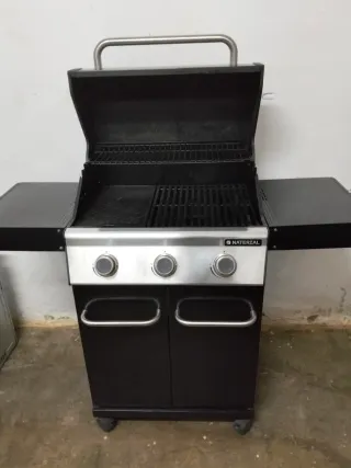 Barbacoa de gas butano