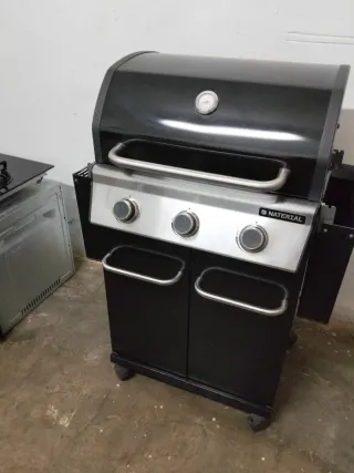 Barbacoa de gas butano