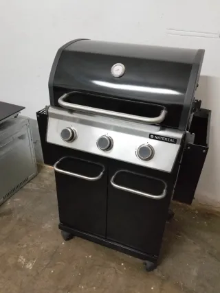 Barbacoa de gas butano