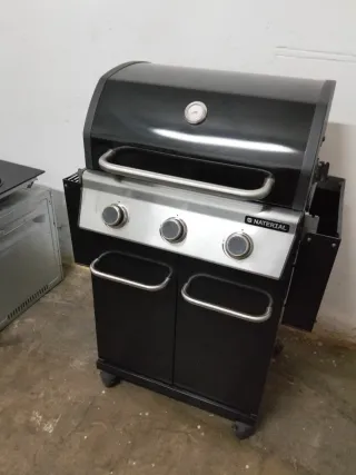 Barbacoa de gas butano