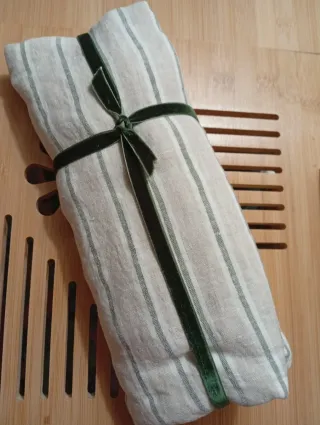 Pack 2 fundas almohada lino Zara Home