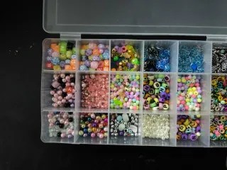 Lote de abalorios para manualidades