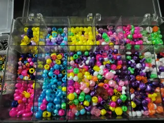 Lote de abalorios para manualidades