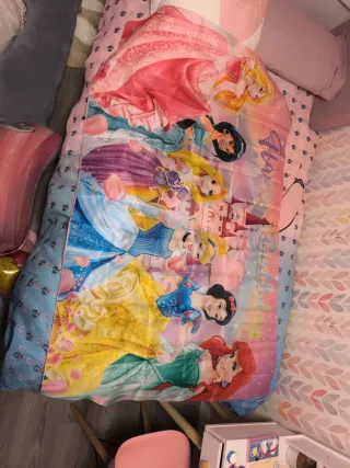 Fondo Tapiz photocall Cumpleaños Princesas Disney