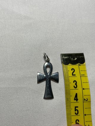 Colgante Cruz Ankh Plata de Ley