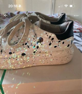 Keis scarpe da ginnastica bianche e nere