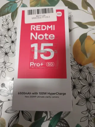 Xiaomi Redmi Note 15 Pro+ 5G 512GB Versión global