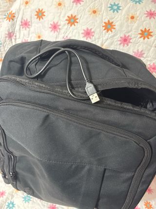 Mochila cabina avión negra