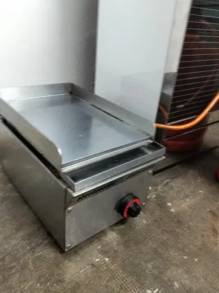 Plancha de gas profesional