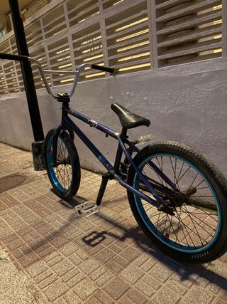Bicicleta BMX Azul red line size