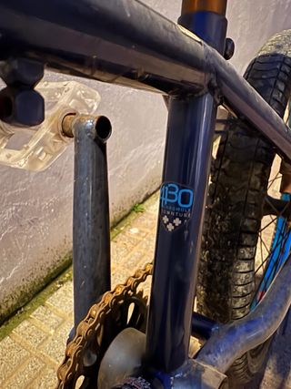 Bicicleta BMX Azul red line size