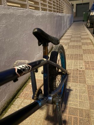 Bicicleta BMX Azul red line size