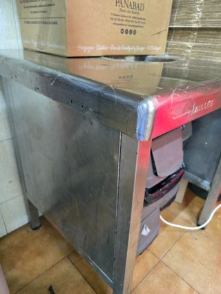 Mesa Acero Inoxidable Cocina Industrial 2 Niveles