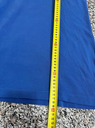 Polo Lacoste Blu Taglia L