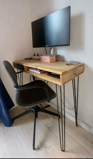 Escritorio Madera y metal