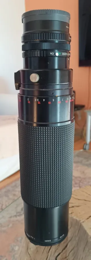 Teleobjetivo Zoom 100-500mm