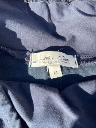 Pantalones premamá vaqueros azul y negro