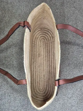 Loewe Cesta Bege/Castanho