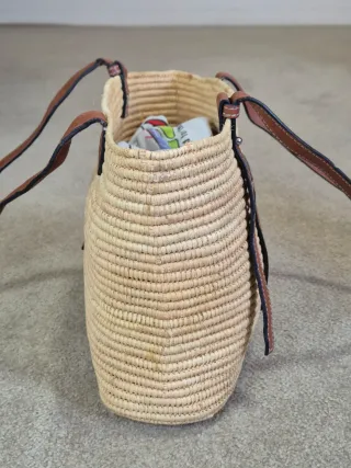 Loewe Cesta Bege/Castanho