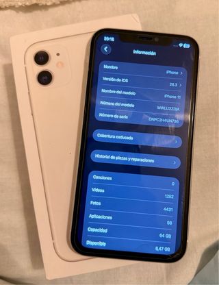 iPhone 11 blanco