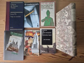 Pack 7 libros Josep Pla y Caro Baroja